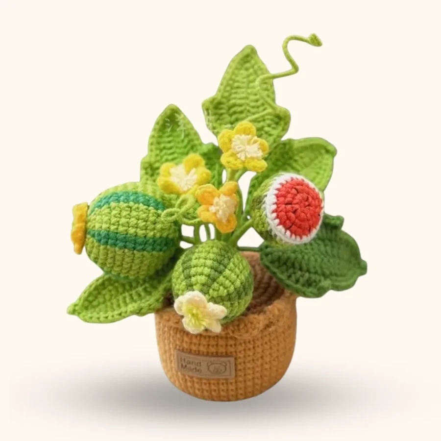watermelon plant crochet pattern