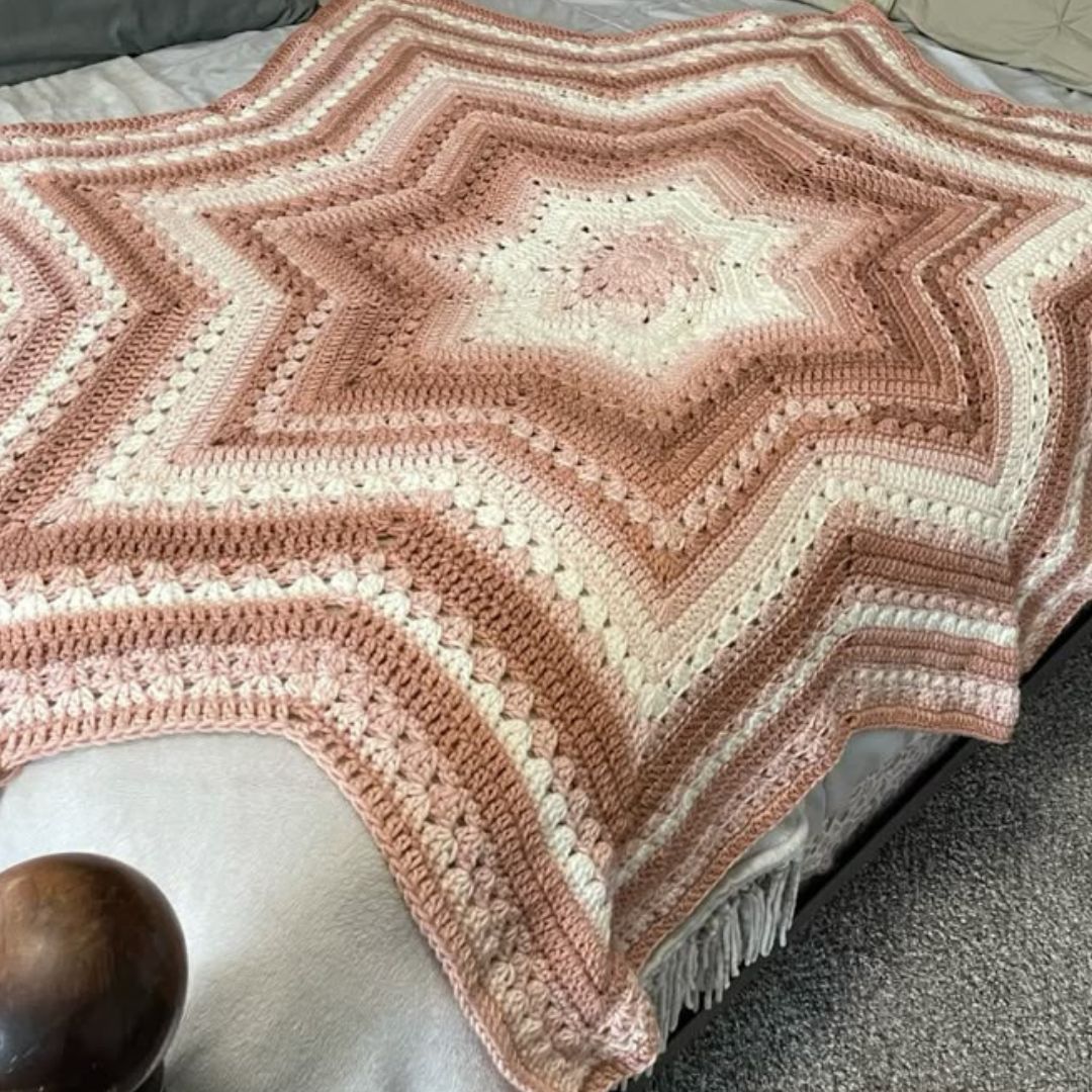 sweet starburst blanket pattern