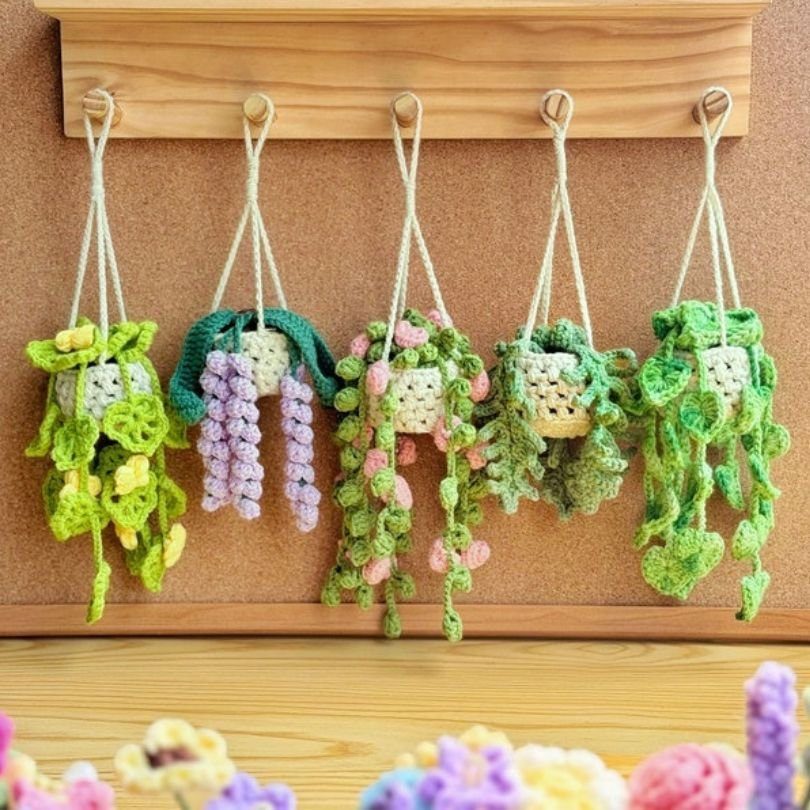 5 Plant Hanger Bundle Pattern