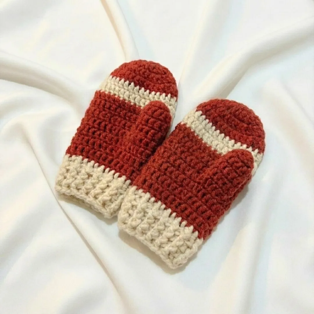 Chunky Mittens Crochet Pattern