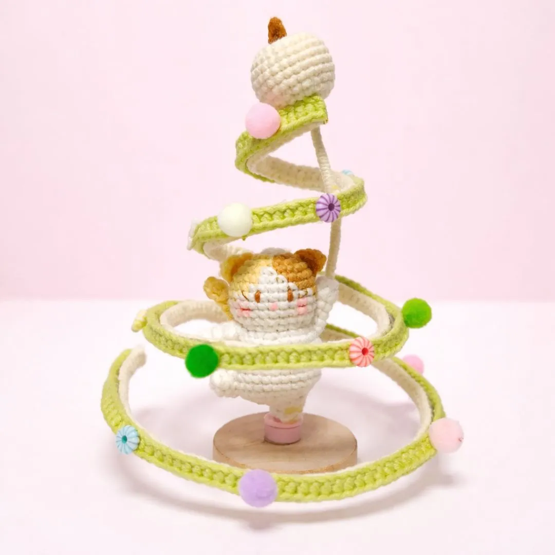 Dancing Cat Crochet Pattern