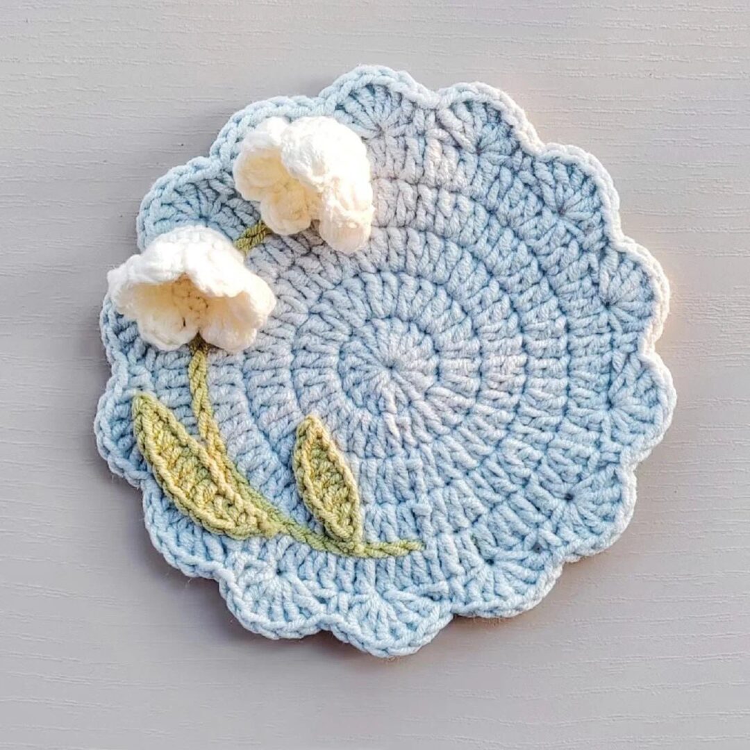 Lily Bloom Coaster Pattern