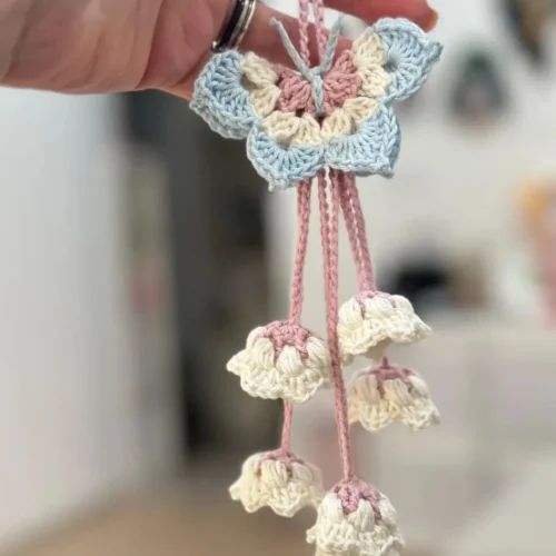 Butterfly Lily Charm Crochet Pattern photo review