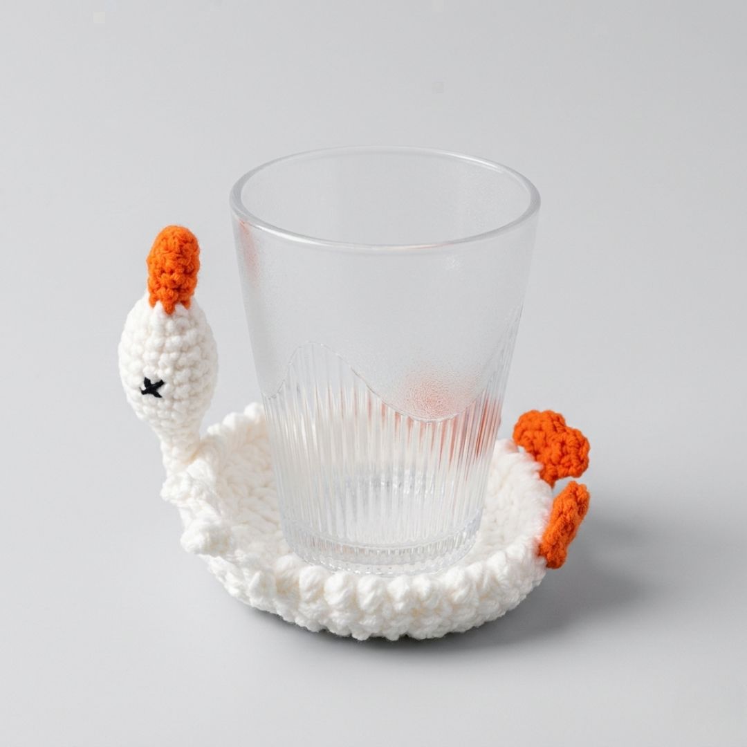 goose coaster crochet pattern