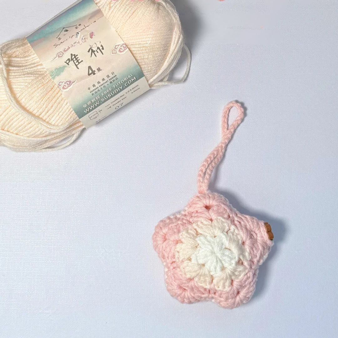 star bottle holder crochet pattern