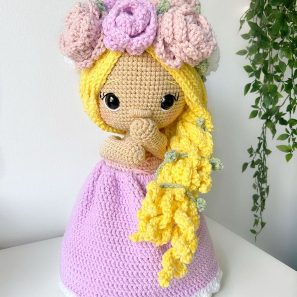 rapunzel bouquet patron pattern