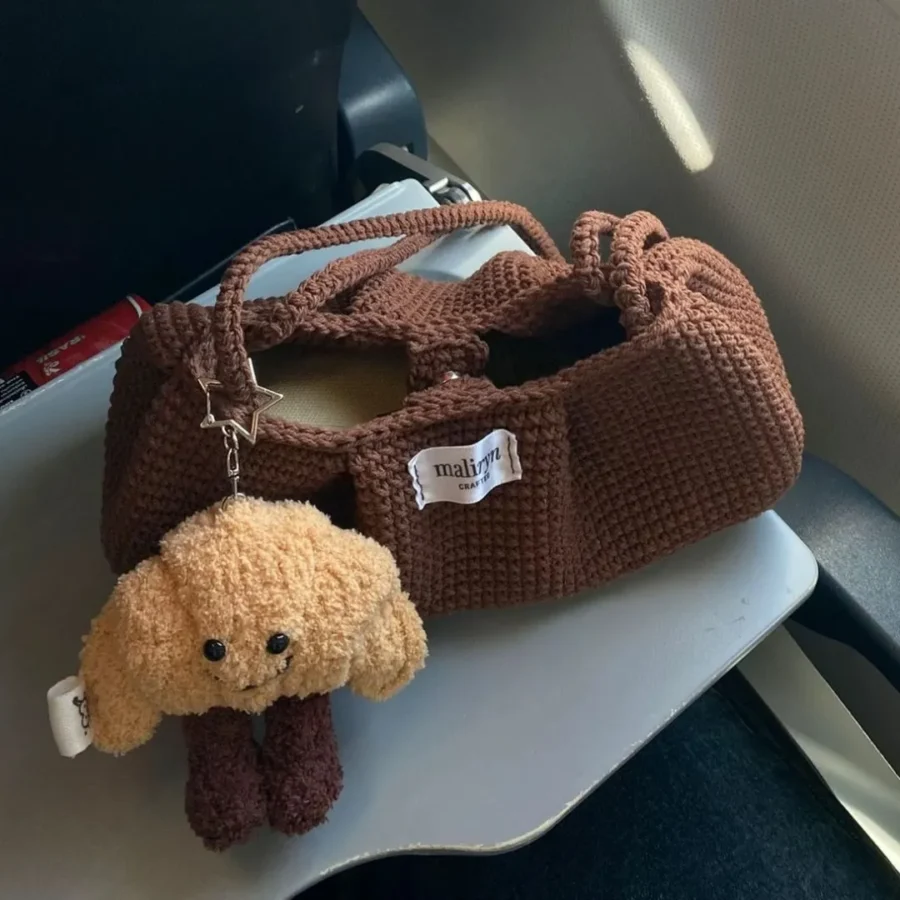 croissant bag attern