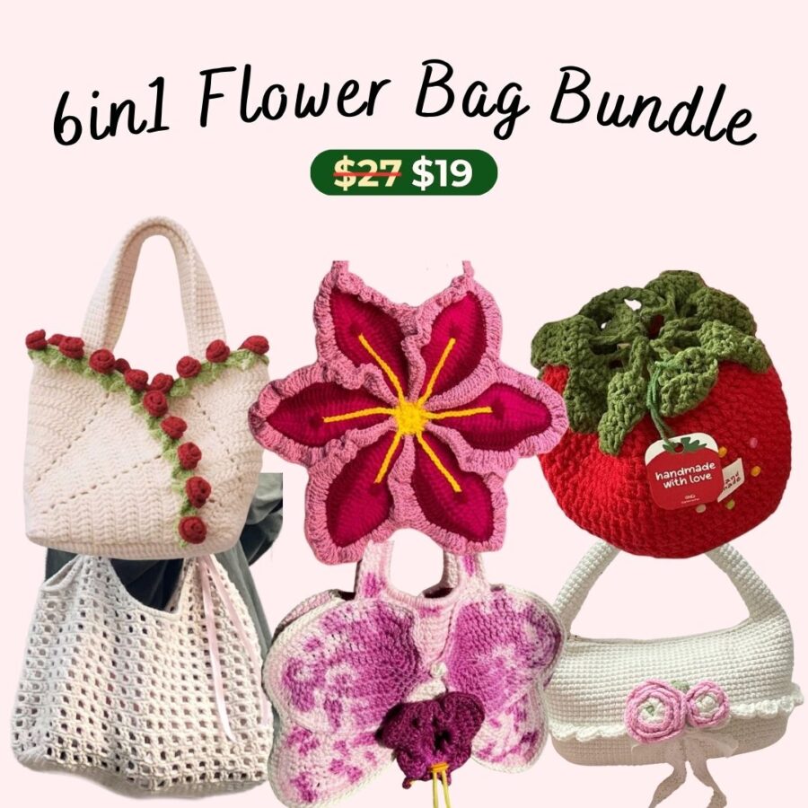 bag bundle crochet pattern