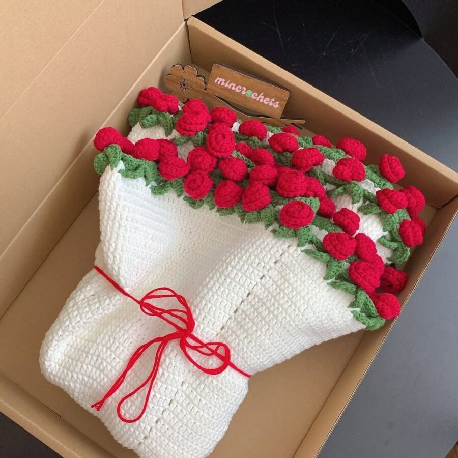 flower blanket bouquet