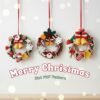 3in1 christmas wreath crochet pattern