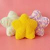 cute star pillow crochet pattern