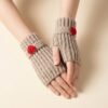 crochet fingerless gloves pattern