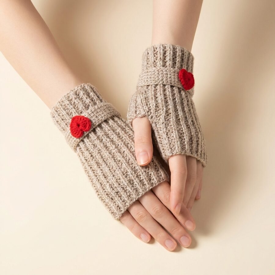 crochet fingerless gloves pattern