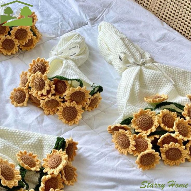 sunflower blanket pattern