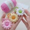 daisy charm crochet pattern